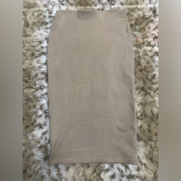 americana knit Dresses & Skirts - Americana knit Solid Ribbed Knit Pencil S